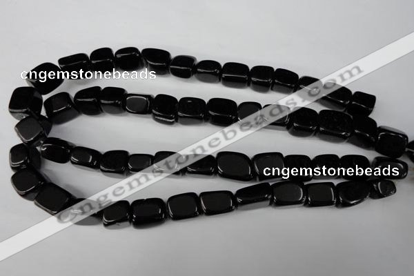 CBS220 15.5 inches 10*12mm – 12*16mm nuggets blackstone beads wholesale