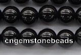 CBS501 15.5 inches 8mm round A grade black spinel beads