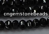 CBS529 15.5 inches 3*5mm lantern-shaped natural black spinel beads