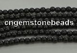 CBS538 15.5 inches 2mm round black spinel beads wholesale