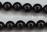 CBS553 15.5 inches 10mm round AA grade black spinel beads