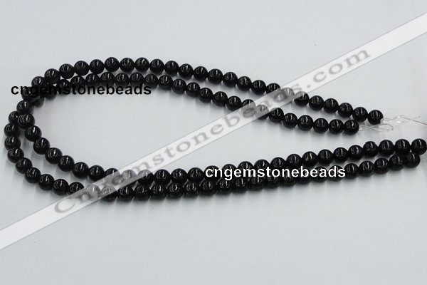 CBT01 16 inches 8mm round natural biotite beads wholesale