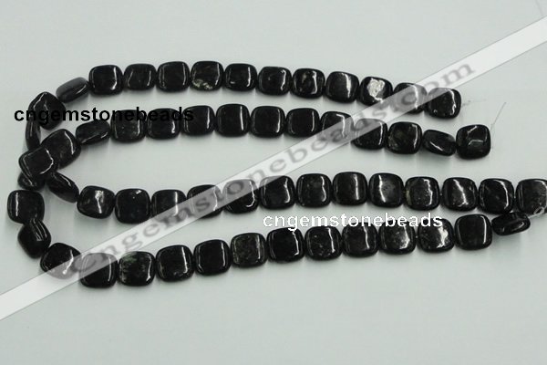 CBT06 16 inches 14*14mm square natural biotite beads wholesale