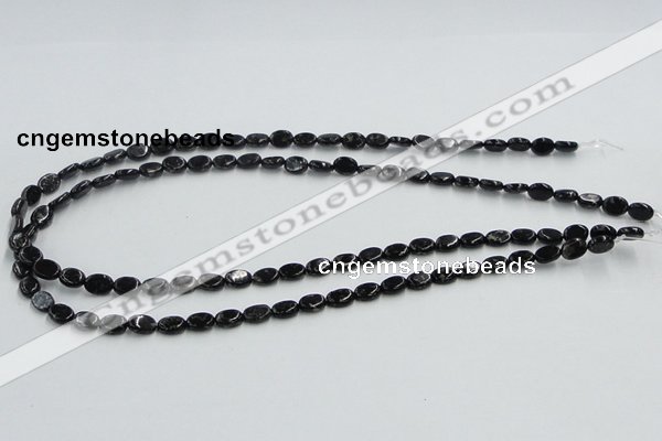 CBT08 16 inches 6*8mm oval natural biotite beads wholesale