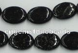 CBT09 16 inches 13*18mm oval natural biotite beads wholesale