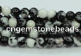 CBW101 15.5 inches 6mm round black & white jasper beads