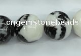 CBW107 15.5 inches 18mm round black & white jasper beads