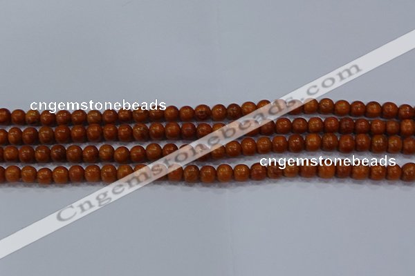 CBW501 15.5 inches 6mm round bayong wood beads wholesale