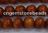 CBW503 15.5 inches 10mm round bayong wood beads wholesale