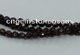 CBZ102 15.5 inches 4mm faceted round bronzite gemstone beads