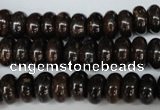 CBZ203 15.5 inches 6*10mm rondelle bronzite gemstone beads