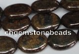 CBZ220 15.5 inches 15*20mm oval bronzite gemstone beads