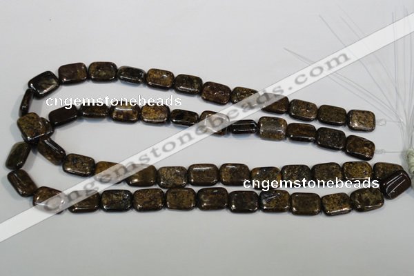 CBZ236 15.5 inches 12*16mm rectangle bronzite gemstone beads