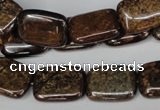 CBZ237 15.5 inches 13*18mm rectangle bronzite gemstone beads