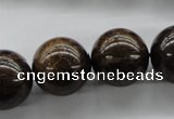 CBZ301 15.5 inches 18mm round bronzite gemstone beads wholesale