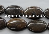 CBZ307 15.5 inches 18*25mm oval bronzite gemstone beads wholesale