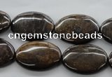 CBZ307 15.5 inches 18*25mm oval bronzite gemstone beads wholesale