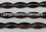 CBZ405 15.5 inches 8*16mm rice bronzite gemstone beads