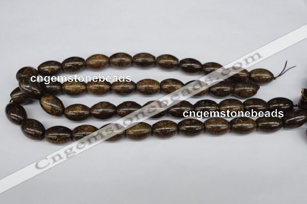 CBZ409 15.5 inches 13*18mm rice bronzite gemstone beads