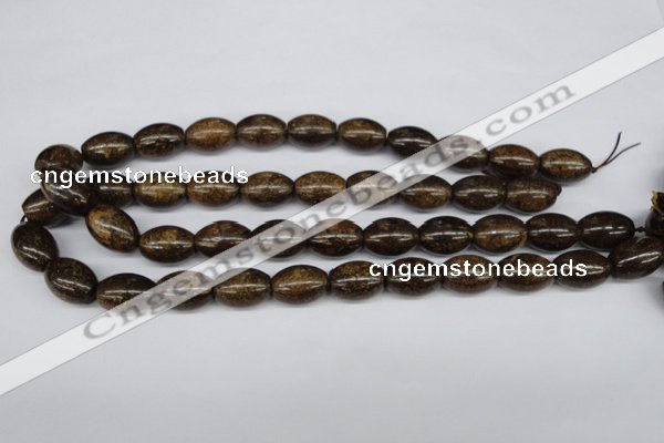 CBZ410 15.5 inches 15*20mm rice bronzite gemstone beads