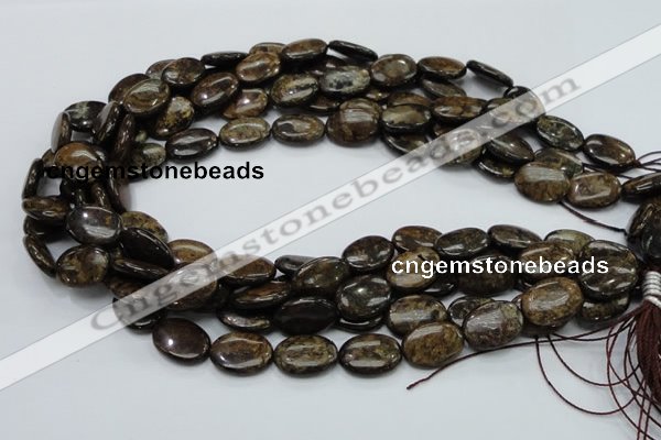 CBZ56 15.5 inches 13*18mm oval bronzite gemstone beads wholesale