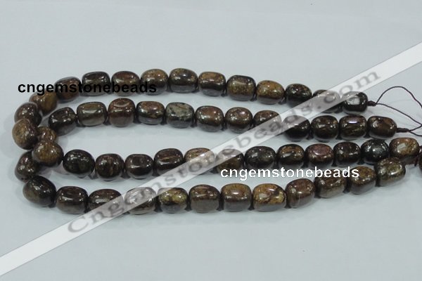 CBZ61 15.5 inches 12*15mm nugget bronzite gemstone beads