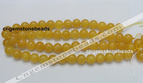 CCA15 15.5 inches 16mm round yellow calcite gemstone beads wholesale