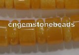 CCA20 15.5 inches 6*18mm & 12*18mm rondelle calcite gemstone beads