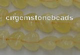 CCA22 15.5 inches 8*8mm heart calcite gemstone beads wholesale