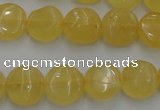 CCA28 15.5 inches 8mm flat round calcite gemstone beads wholesale