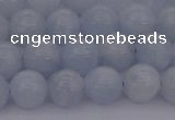 CCA406 15.5 inches 8mm round blue calcite gemstone beads