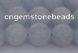 CCA408 15.5 inches 12mm round blue calcite gemstone beads