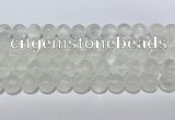 CCA512 15.5 inches 10mm round white calcite gemstone beads