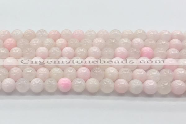 CCA521 15.5 inches 8mm round pink calcite gemstone beads