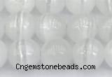 CCA528 15 inches 8mm round white calcite beads wholesale