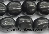 CCB1193 15 inches 9*11mm nuggets shungite gemstone beads
