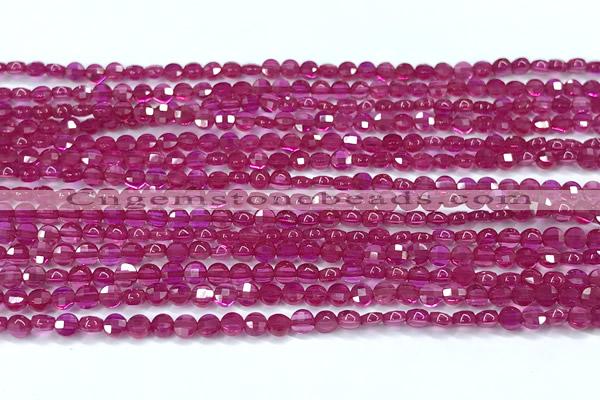 CCB1356 15 inches 2.5mm faceted coin gemstone beads