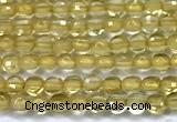 CCB1361 15 inches 2.5mm faceted coin citrine beads