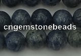 CCB453 15.5 inches 10mm round blue coral beads wholesale