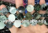 CCB506 15.5 inches 16mm coin jade gemstone beads wholesale