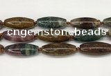 CCB782 15.5 inches 15*38mm - 16*40mm rice ocean agate beads