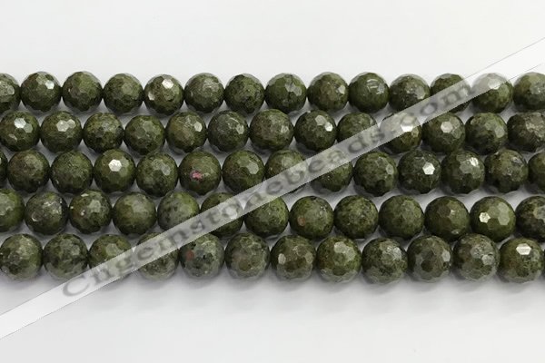 CCB793 15.5 inches 10mm faceted round gemstone beads wholesale