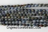 CCB806 15.5 inches 4*6mm rice dumortierite gemstone beads wholesale