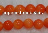 CCB82 15.5 inches 4-6mm round orange coral beads Wholesale