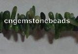 CCB87 15.5 inch 2*8mm irregular branch green coral beads Wholesale