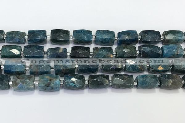 CCB893 11*15mm-12*16mm faceted cuboid apatite beads wholesale