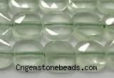 CCB906 15.5 inches 8*8mm faceted square prehnite beads