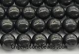 CCB964 15 inches 4mm round shungite gemstone beads wholesale