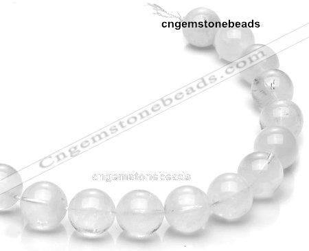 CCC11 15.5 inches 18mm round white crystal beads Wholesale