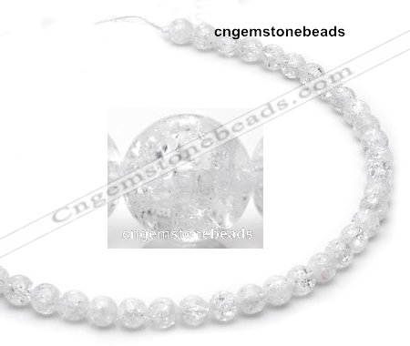 CCC14 grade A 8mm round white crystal beads Wholesale